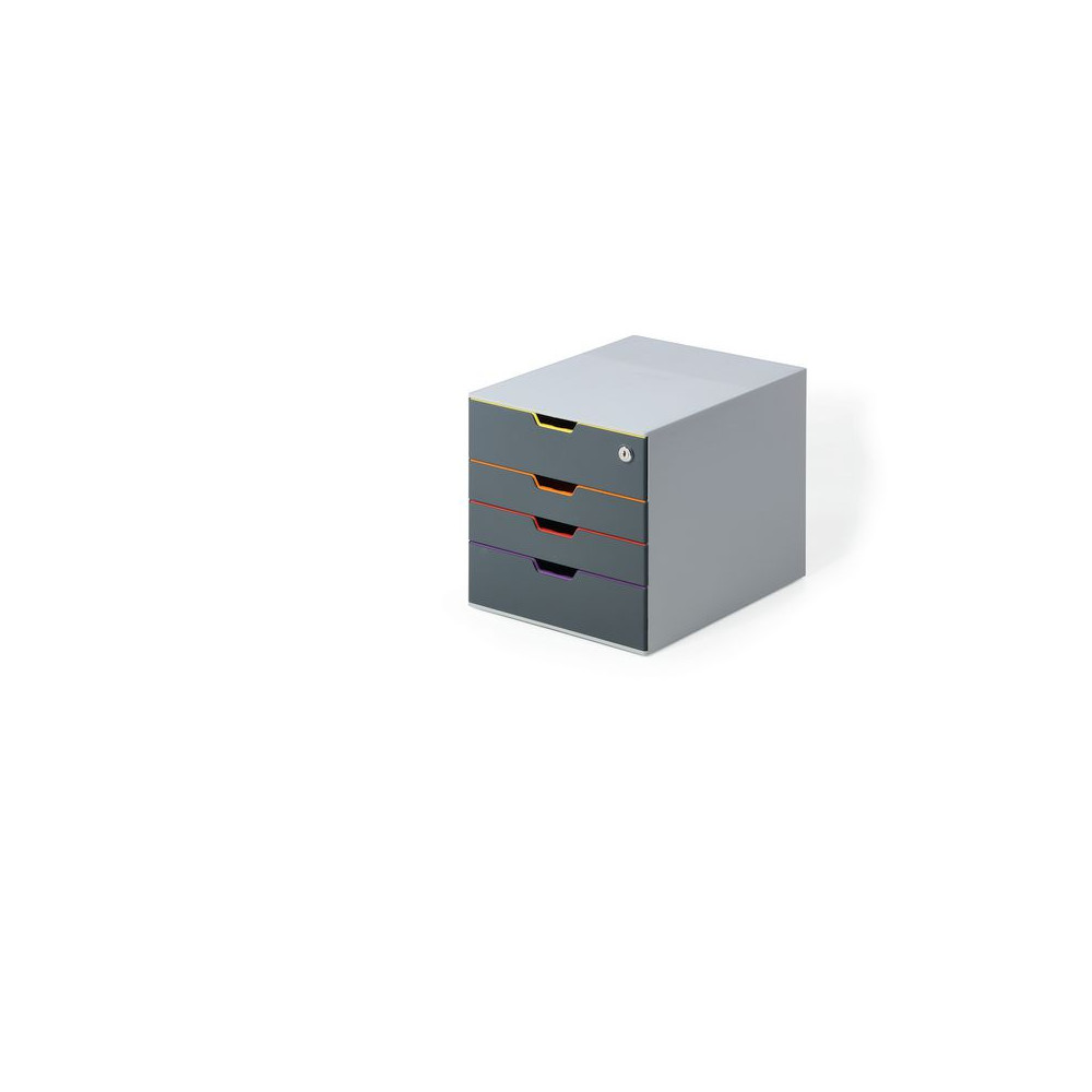Produktbild för Blankettbox DURABLE Varicolor 4 Safe grå
