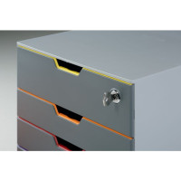 Produktbild för Blankettbox DURABLE Varicolor 4 Safe grå