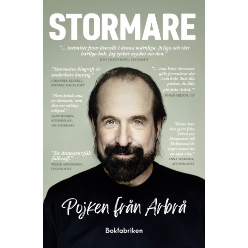 Bokfabriken Peter Stormare: Pojken från Arbrå (bok, storpocket)