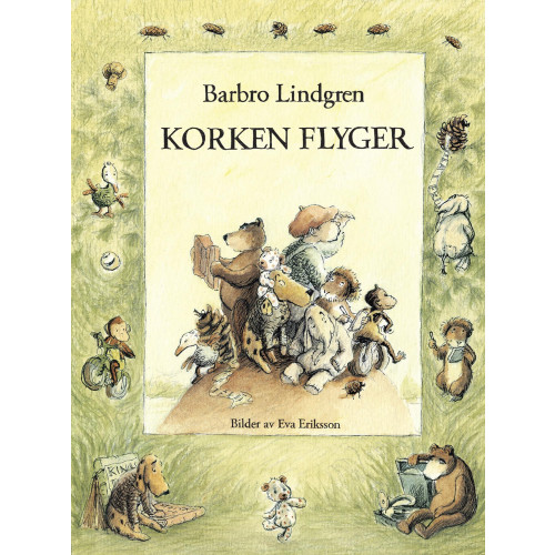 Barbro Lindgren Korken flyger (bok, kartonnage)
