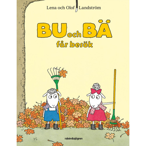 Lena Landström Bu och Bä får besök (bok, kartonnage)