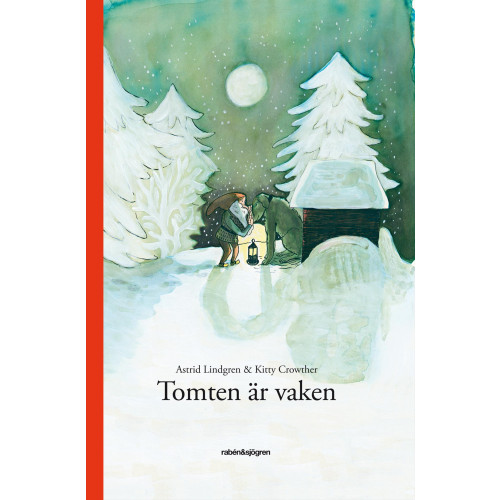 Astrid Lindgren Tomten är vaken (bok, halvklotband)