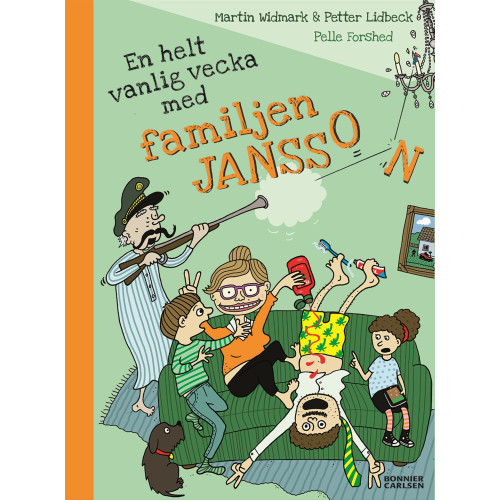 Martin Widmark En helt vanlig vecka med familjen Jansson (inbunden)
