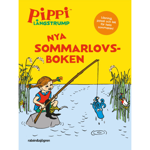 Astrid Lindgren Pippi Långstrump. Nya sommarlovsboken (inbunden)