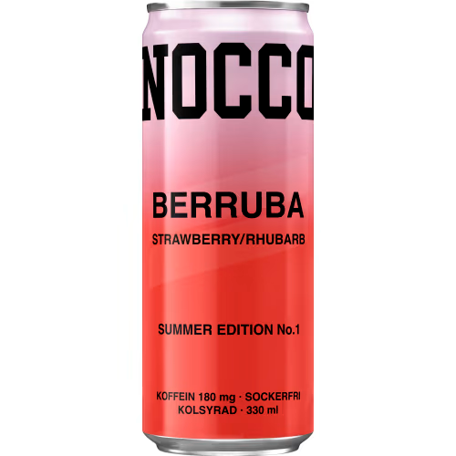 Nocco Berruba Strawberry/rhubarb 330 ml