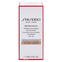 Produktbild för Shiseido Benefiance Wrinkle Smoothing Day Emulsion SPF20 75 ml Dam