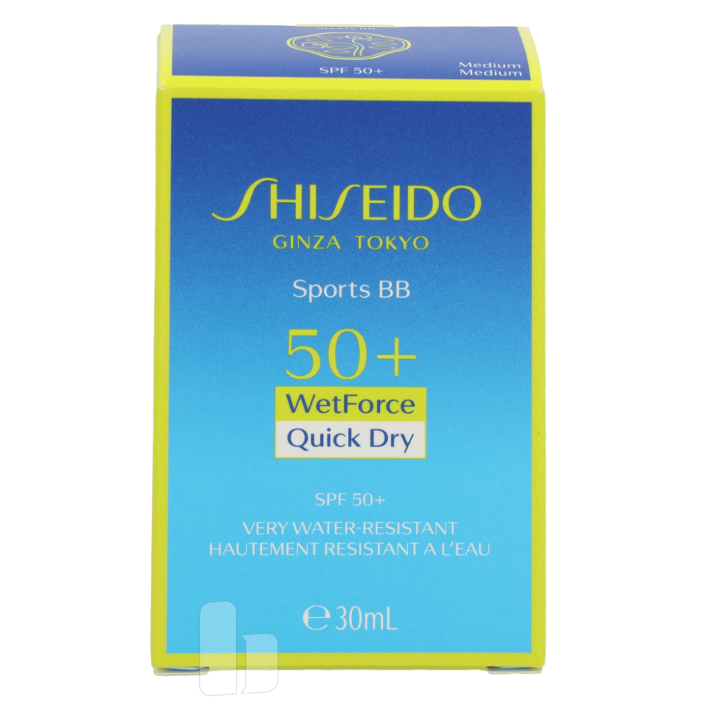 Produktbild för Shiseido Sports BB Wetforce Quick Dry SPF50+ 30 ml Unisex