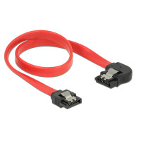 Produktbild för DeLOCK 83963 SATA-kablar 0,3 m SATA 7-pin Svart, Röd