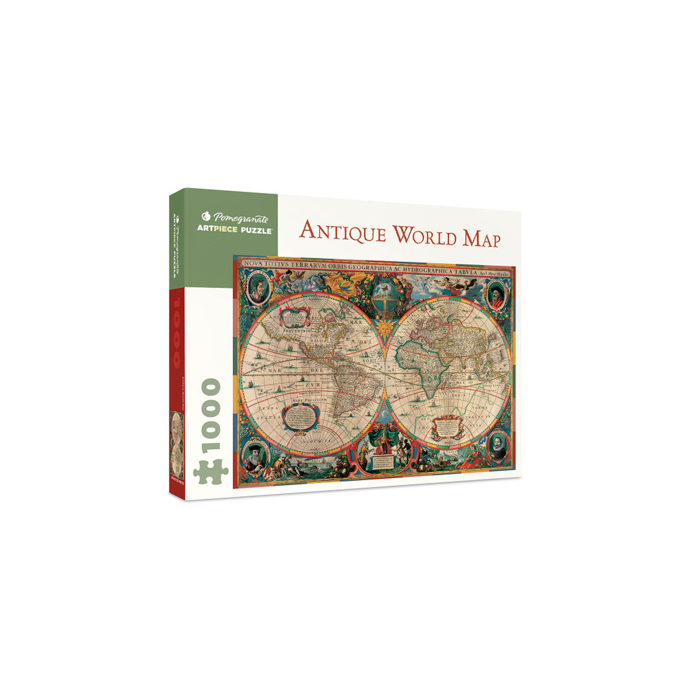 Produktbild för Antique World Map 1000-piece Puzzle