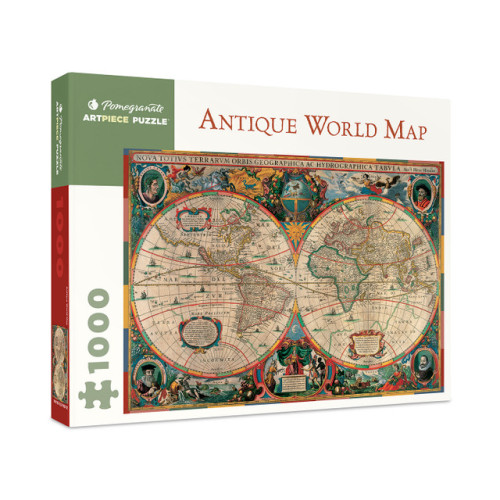 Pomegranate Europe Ltd Antique World Map 1000-piece Puzzle