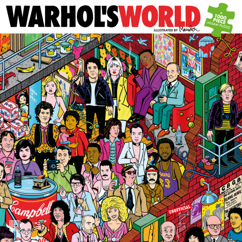 Dokument Press Warhol's World: A 1000 Piece Jigsaw Puzzle