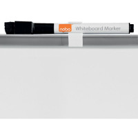 Produktbild för Whiteboard Slim NOBO vit 28x22cm