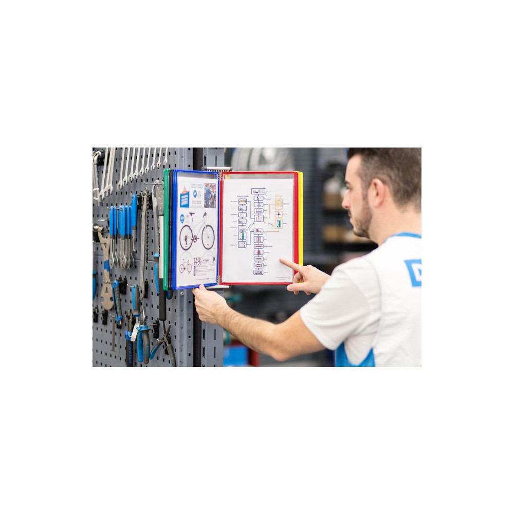 Produktbild för Väggställ magnet DJOIS A4 10 panel
