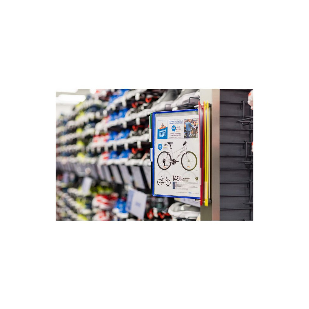 Produktbild för Väggställ magnet DJOIS A4 10 panel
