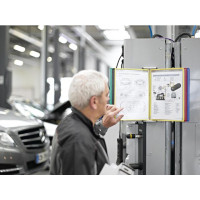 Produktbild för Väggställ magnet DJOIS A4 10 panel