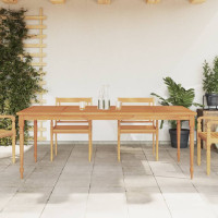 Produktbild för Bataviabord 200x100x75 cm massiv teak