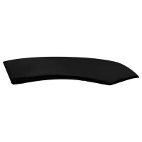 Produktbild för Båtkapell med 2 bågar svart 148,5x133x104 cm