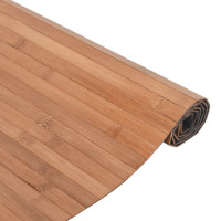 Produktbild för Matta rektangulär naturlig 100x100 cm bambu