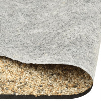 Produktbild för Kantmatta naturlig sand 1250x40 cm