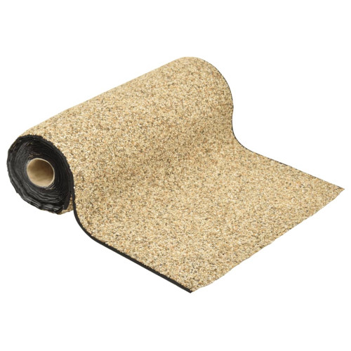 vidaXL Kantmatta naturlig sand 200x40 cm