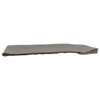 Produktbild för Båtkapell 3 bågar grå 184x170x133 cm