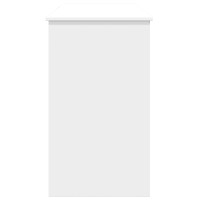 Produktbild för Sminkbord med spegel vit 100x45x76 cm