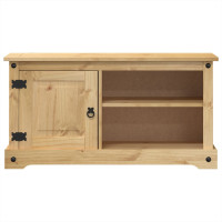 Produktbild för Tv-bänk Corona 100x40x52 cm massiv furu