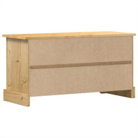 Produktbild för Tv-bänk Corona 100x40x52 cm massiv furu