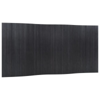 Produktbild för Rumsavdelare grå 165x400 cm bambu