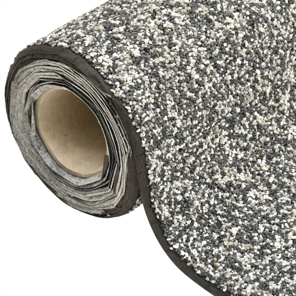 Produktbild för Kantmatta grå 200x100 cm