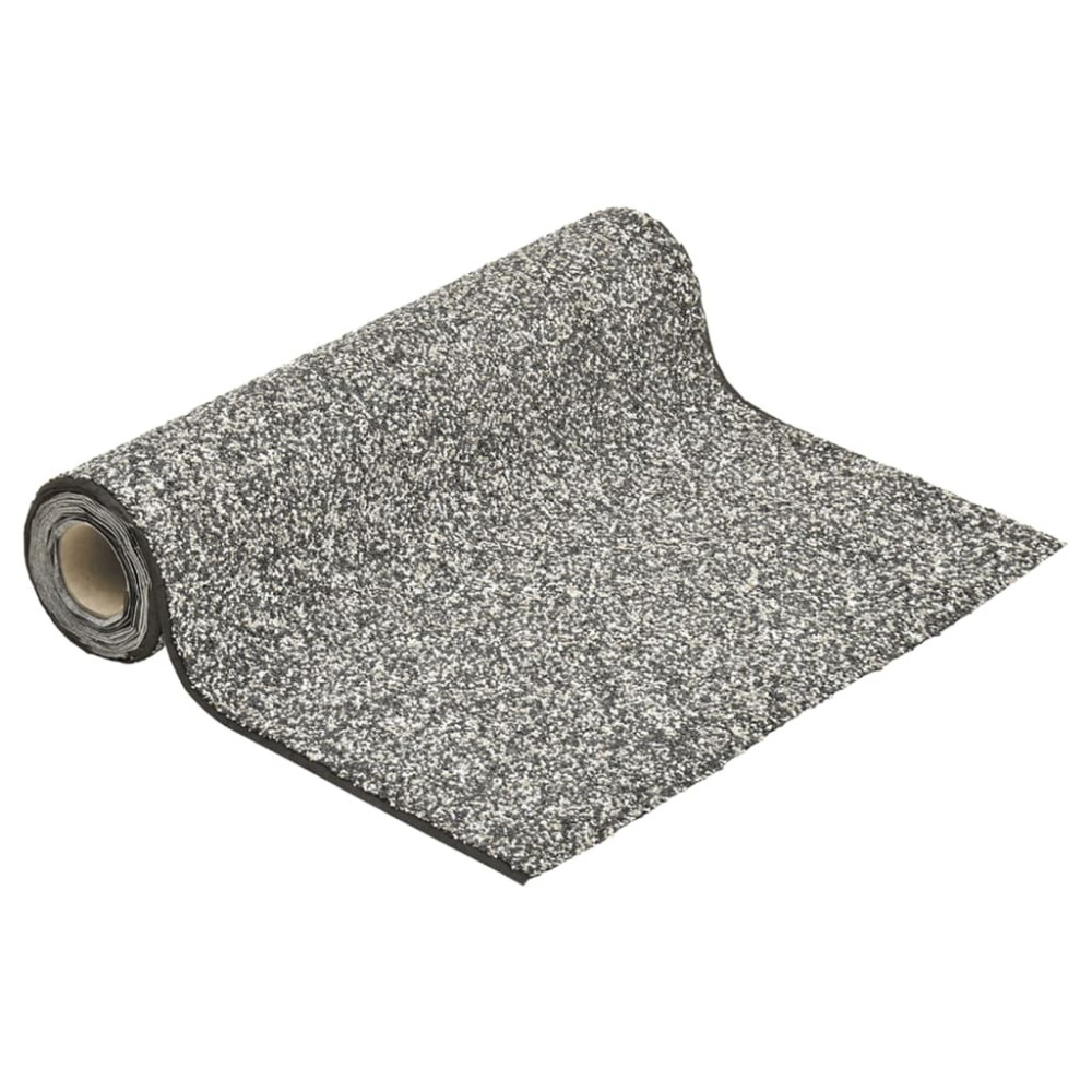 Produktbild för Kantmatta grå 100x100 cm