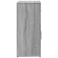Produktbild för Skänkar 2 st grå sonoma 60x31x70 cm konstruerat trä