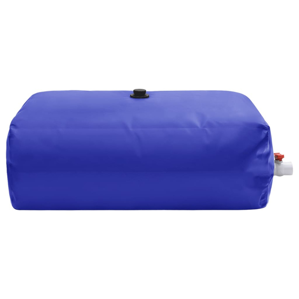 Produktbild för Vattentank med kran vikbar 100 L PVC