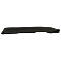 Produktbild för Båtkapell med 4 bågar svart 239x184x131 cm