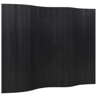 Produktbild för Rumsavdelare svart 165x250 cm bambu