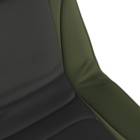 Produktbild för Fiskestol med justerbara ben hopfällbar grön