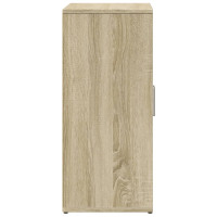 Produktbild för Skänkar 2 st sonoma-ek 60x31x70 cm konstruerat trä
