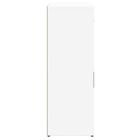 Produktbild för Skänkar 2 st vit 60x30x84 cm konstruerat trä