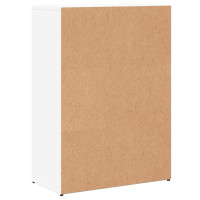 Produktbild för Skänkar 2 st vit 60x30x84 cm konstruerat trä