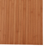 Produktbild för Matta rektangulär naturlig 80x200 cm bambu