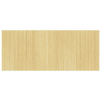 Produktbild för Rumsavdelare ljus naturlig 165x400 cm bambu