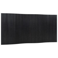 Produktbild för Rumsavdelare svart 165x400 cm bambu