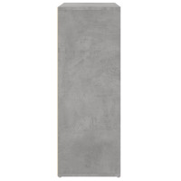 Produktbild för Skänkar 2 st betonggrå 60x31x84 cm konstruerat trä