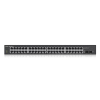 Produktbild för Zyxel GS1900-48-EU0102F nätverksswitchar L2 Gigabit Ethernet (10/100/1000) Svart