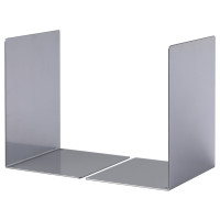 Produktbild för Durable 3244-23 bokstöd Silver Polyester, Stål