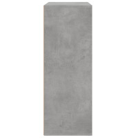 Produktbild för Skänkar 2 st betonggrå 60x31x84 cm konstruerat trä
