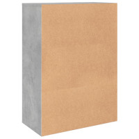 Produktbild för Skänkar 2 st betonggrå 60x31x84 cm konstruerat trä