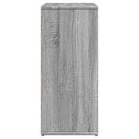 Produktbild för Skänkar 2 st grå sonoma 60x31x70 cm konstruerat trä