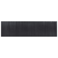 Produktbild för Rumsavdelare grå 165x600 cm bambu