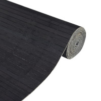 Produktbild för Rumsavdelare grå 165x600 cm bambu